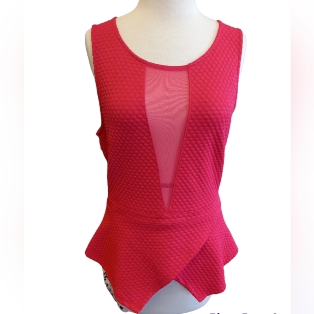 Barbie Pink Marilyn Monroe Hot Pink Sleeveless Top